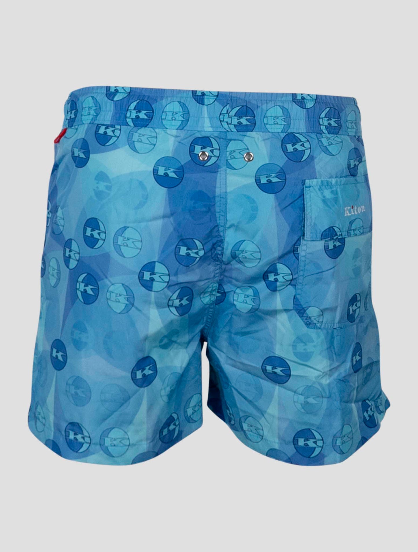Kiton Light Blue Pl Swim Trunks