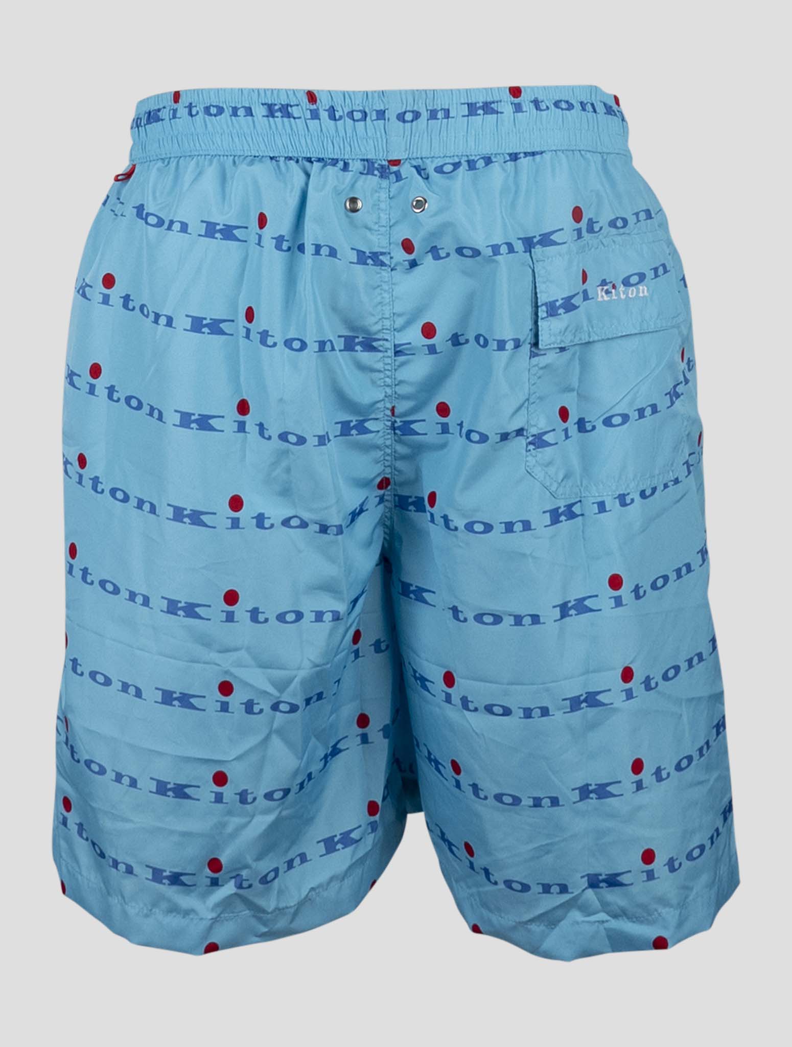 Kiton Light Blue Pl Swim Trunks