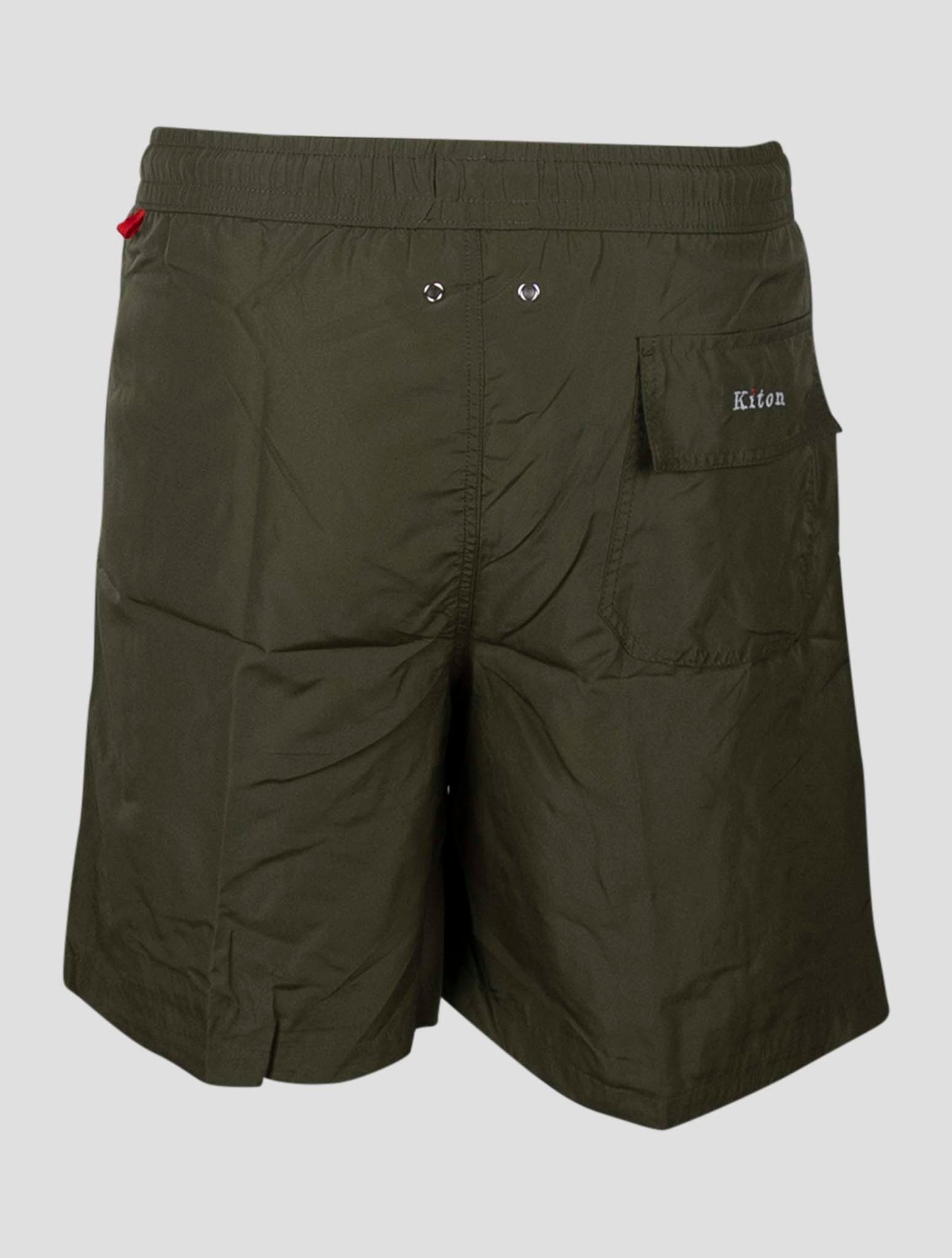 Kiton Green Pl Swim Trunks