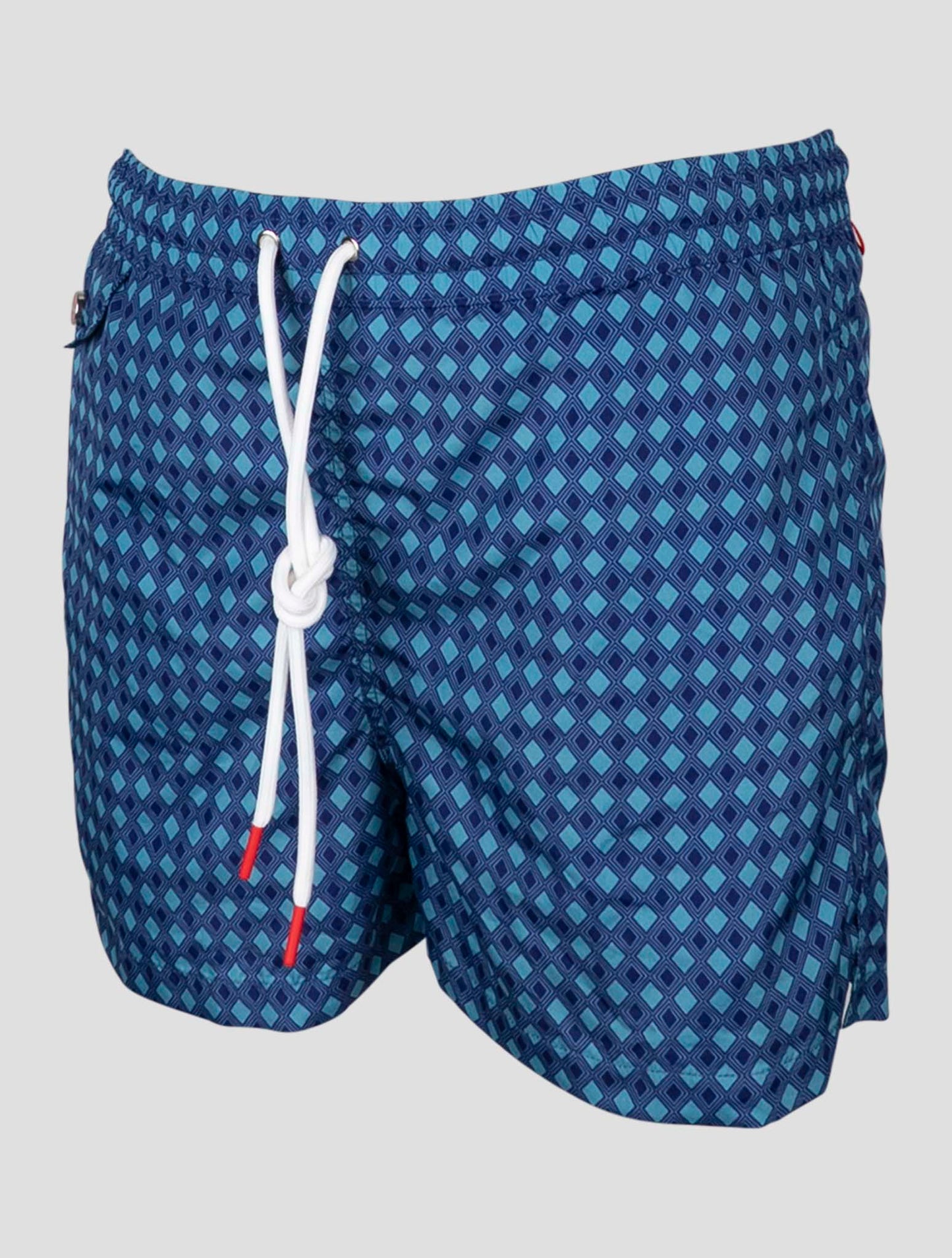 Kiton Purple Light Blue Pl Swim Trunks