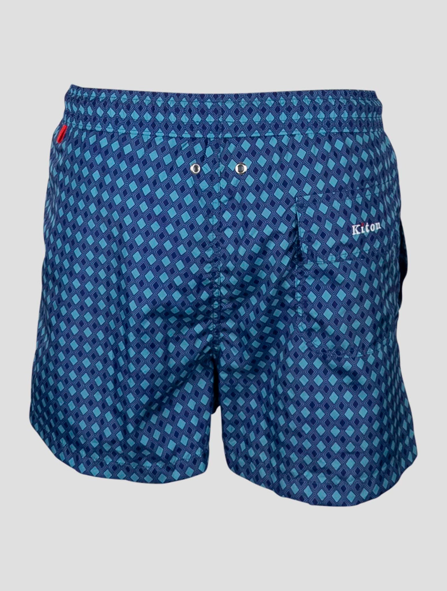 Kiton Purple Light Blue Pl Swim Trunks