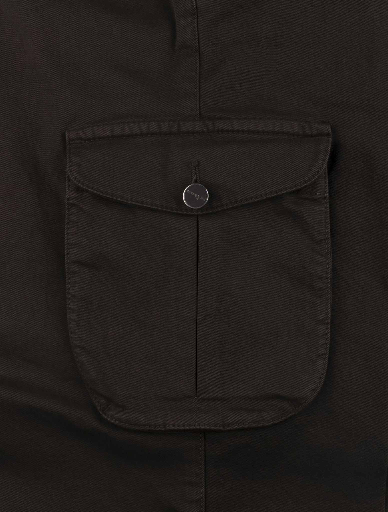 Kiton Brown Cotton Ea Cargo Pants