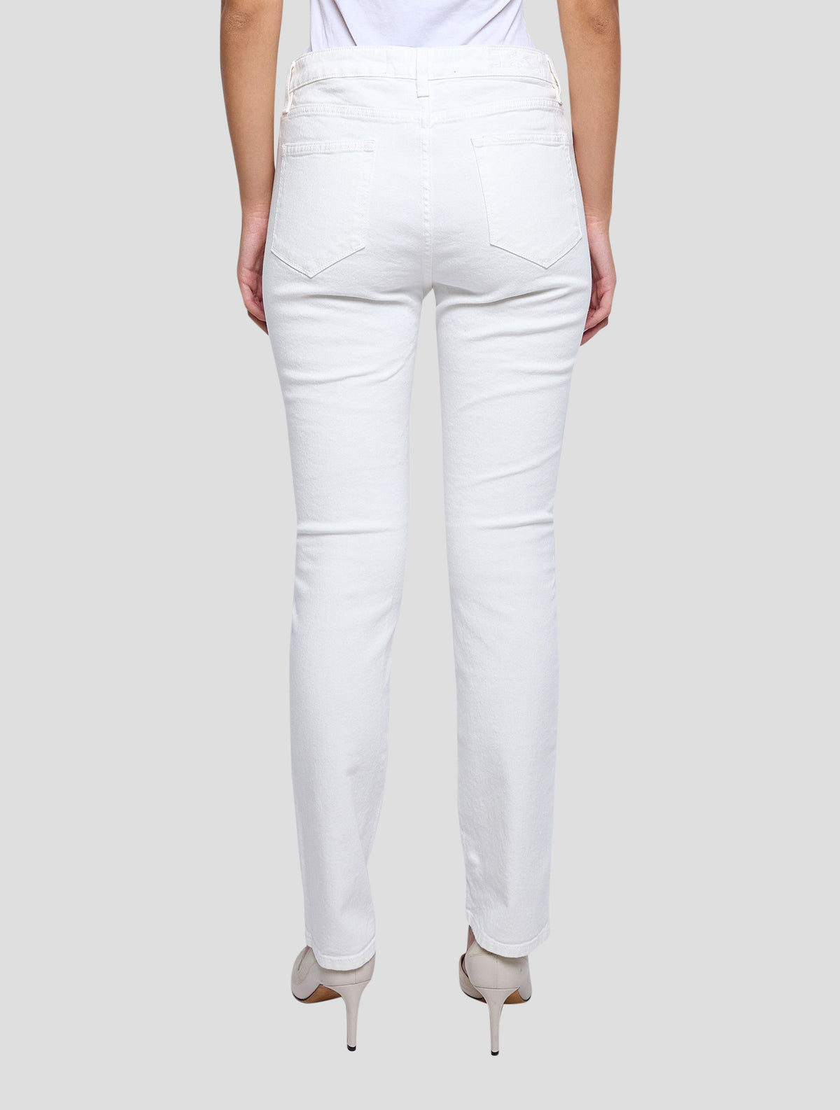 Kiton White Cotton Ea Jeans Women