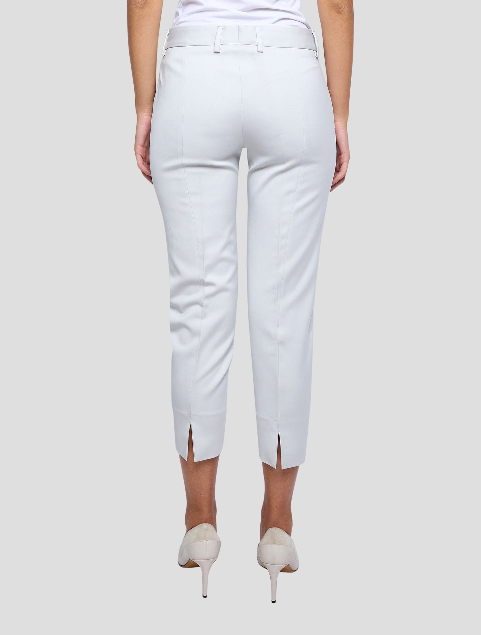 Kiton Gray Viscose Ea Pants Women