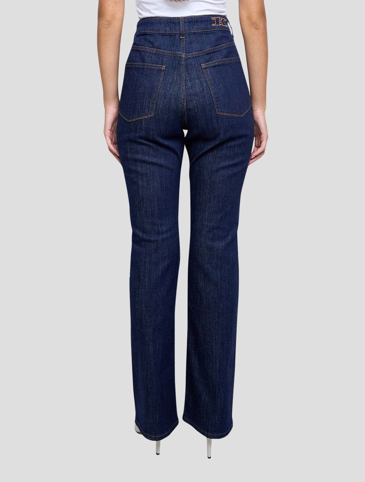 Kiton Blue Cotton Cashmere Ea Jeans Women