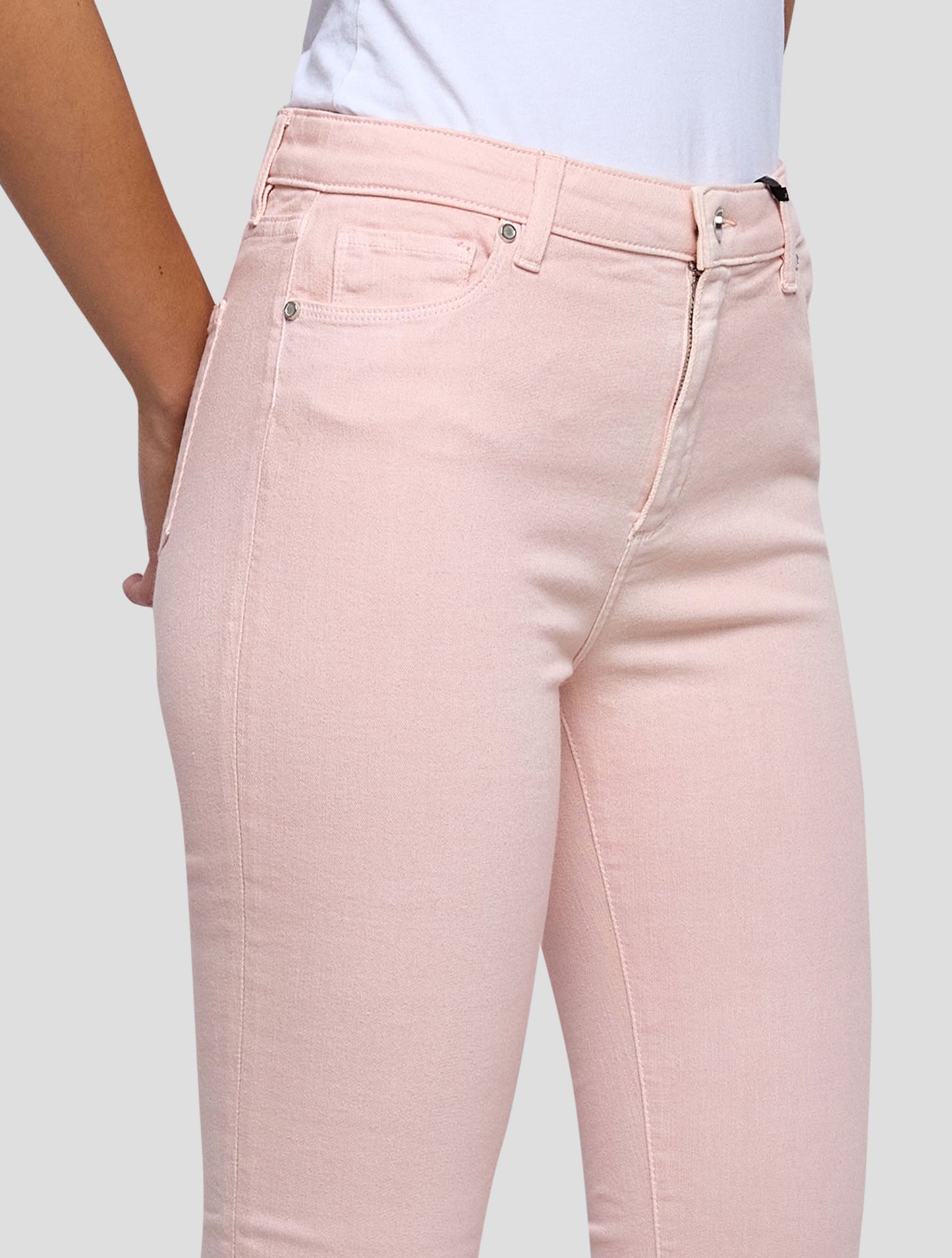 Kiton Pink Cotton Ea Jeans Women