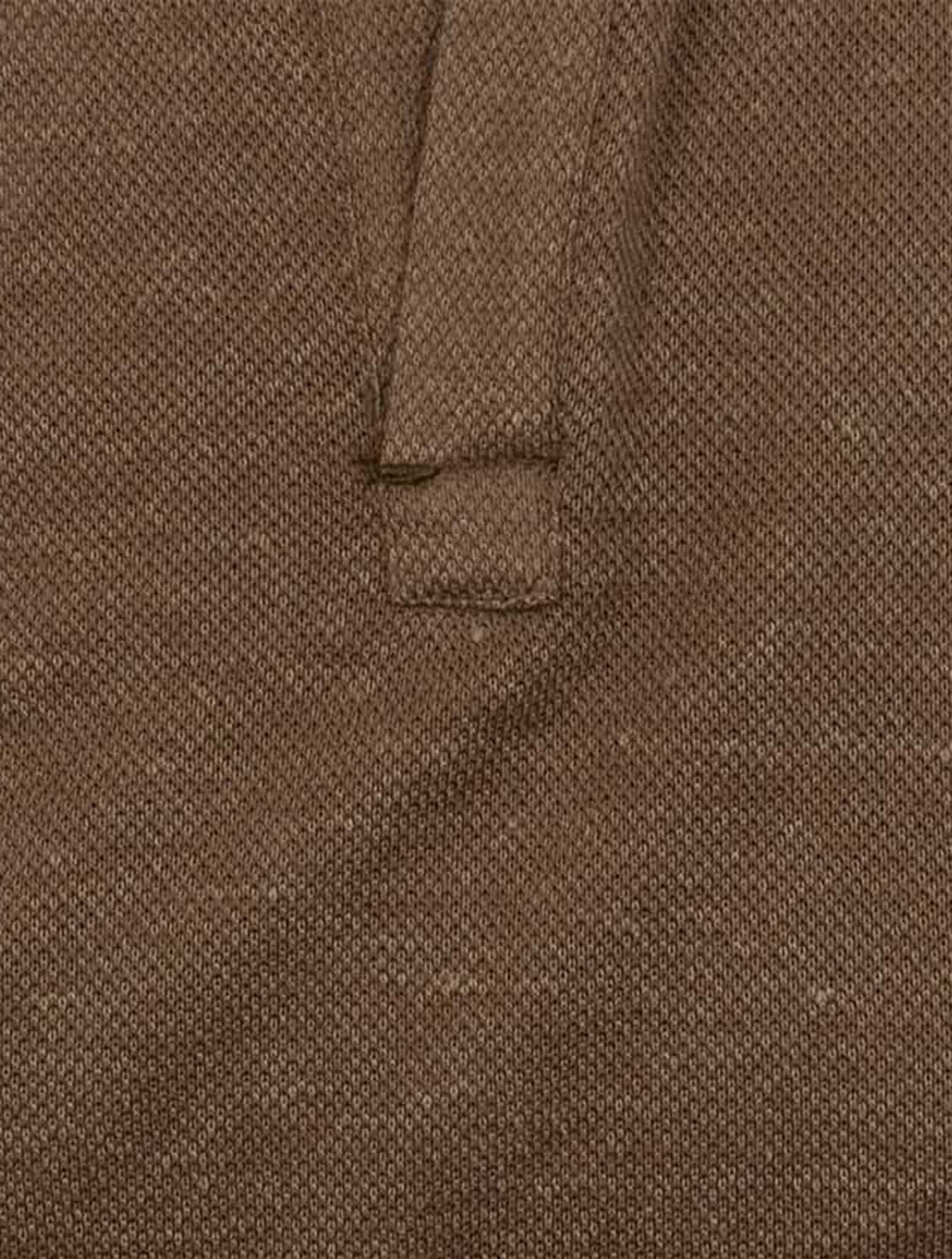 Kiton Brown Linen Cotton Korean Shirt