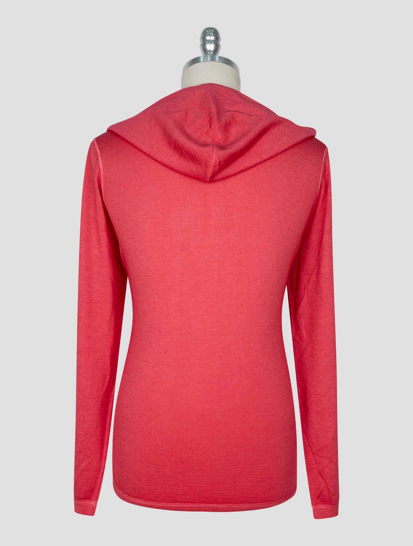 Kiton Pink Cashmere Silk Sweater Hoodie