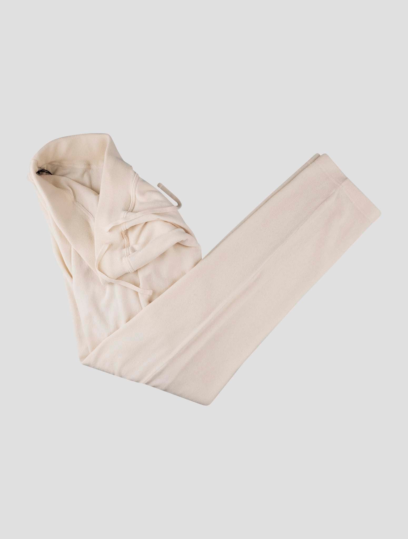Kiton White Cashmere Jogging Pants