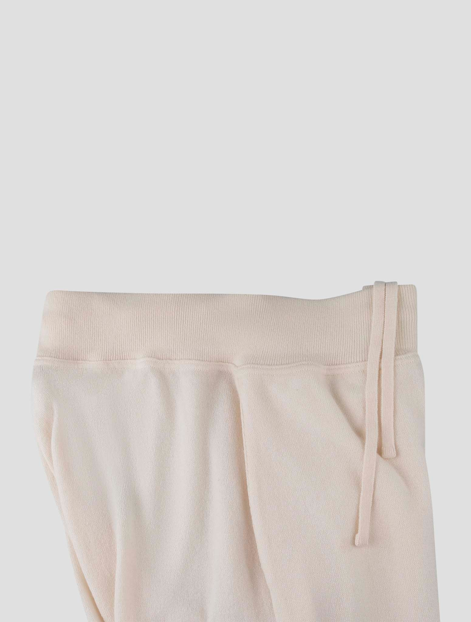 Kiton White Cashmere Jogging Pants