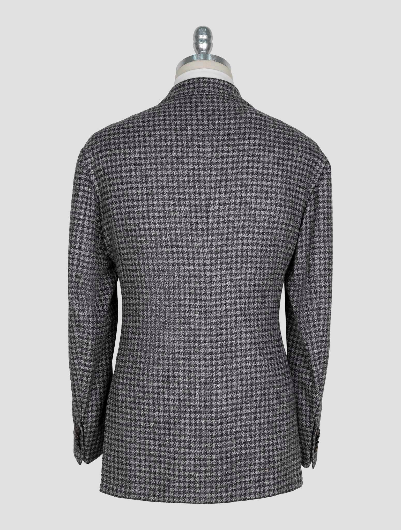 Kiton Dark Gray Cashmere Blazer