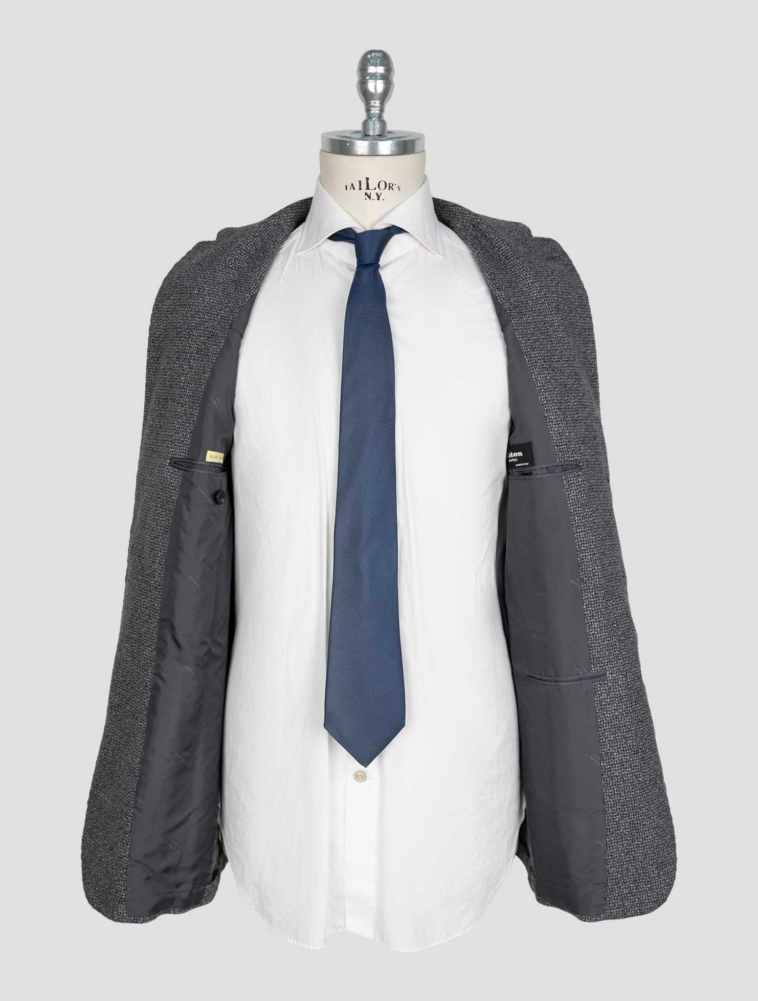 Kiton Dark Gray Cashmere Blazer