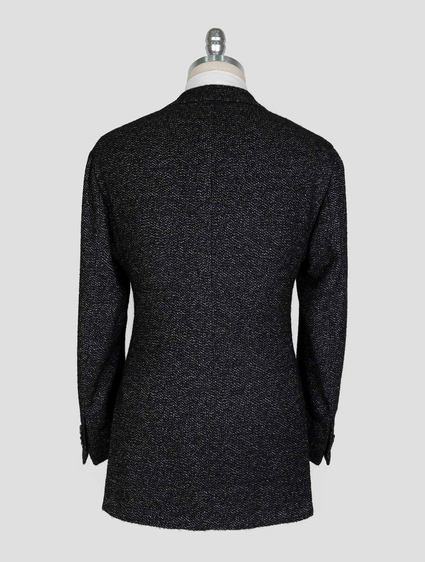 Kiton Dark Gray Cashmere Silk Wool Pa Blazer