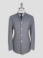Kiton Gray Silk Blazer