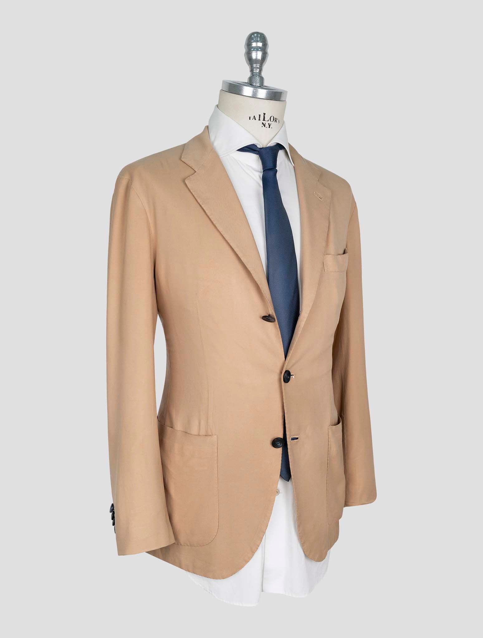 Kiton Brown Cashmere Blazer