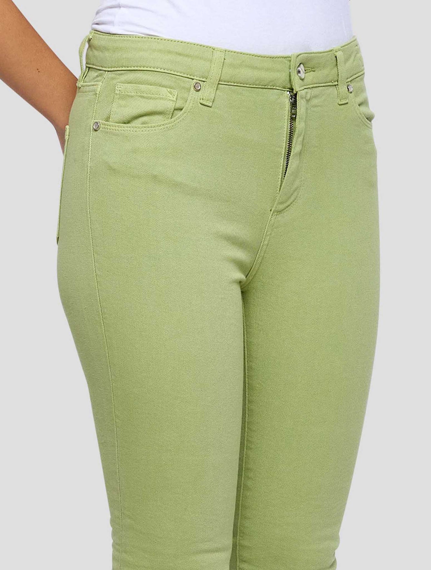 Kiton Green Cotton Ea Jeans Women