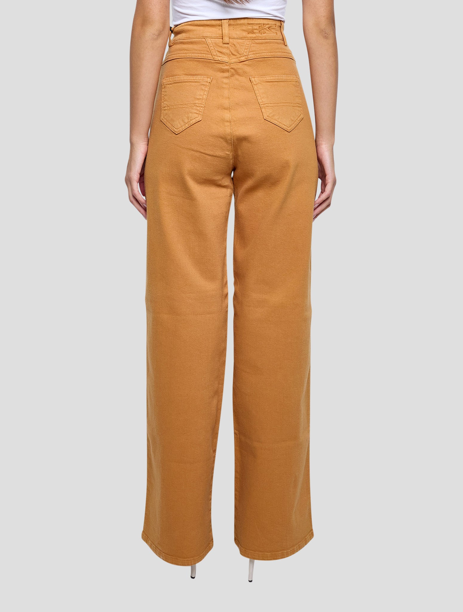 Kiton Brown Cotton Ea Jeans Women
