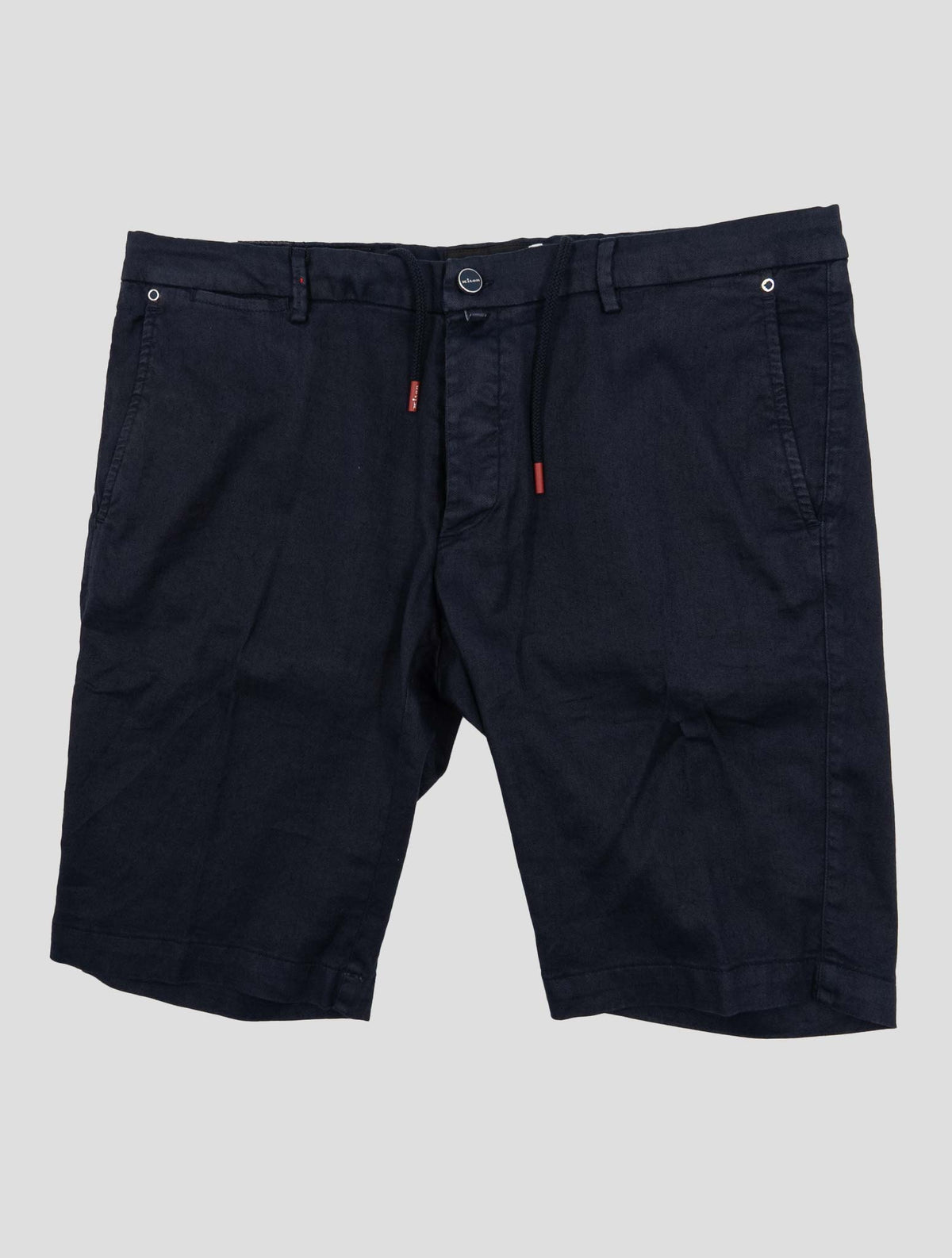 Kiton Blue Linen Cotton Ea Short Pants