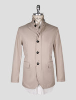 Kiton Beige Pl Coat