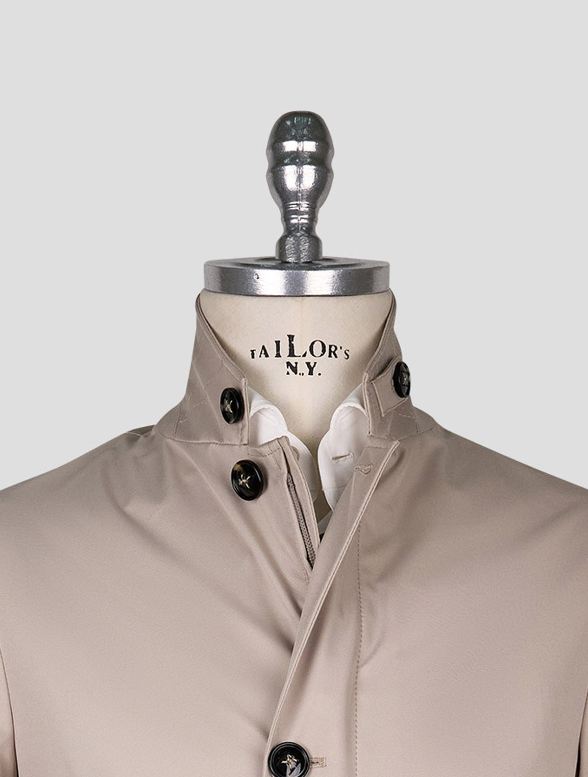 Kiton Beige Pl Coat