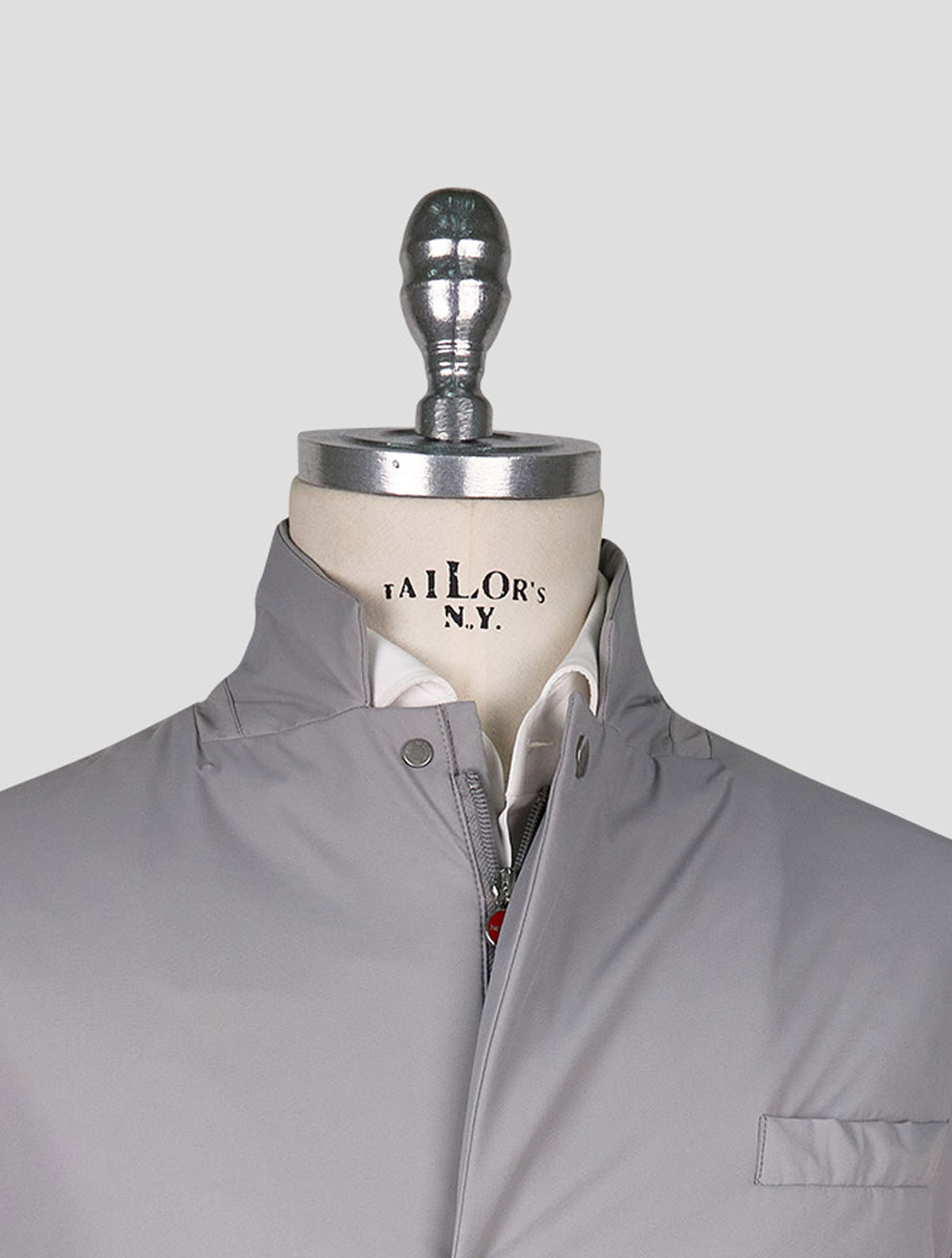 Kiton Gray Pl Coat