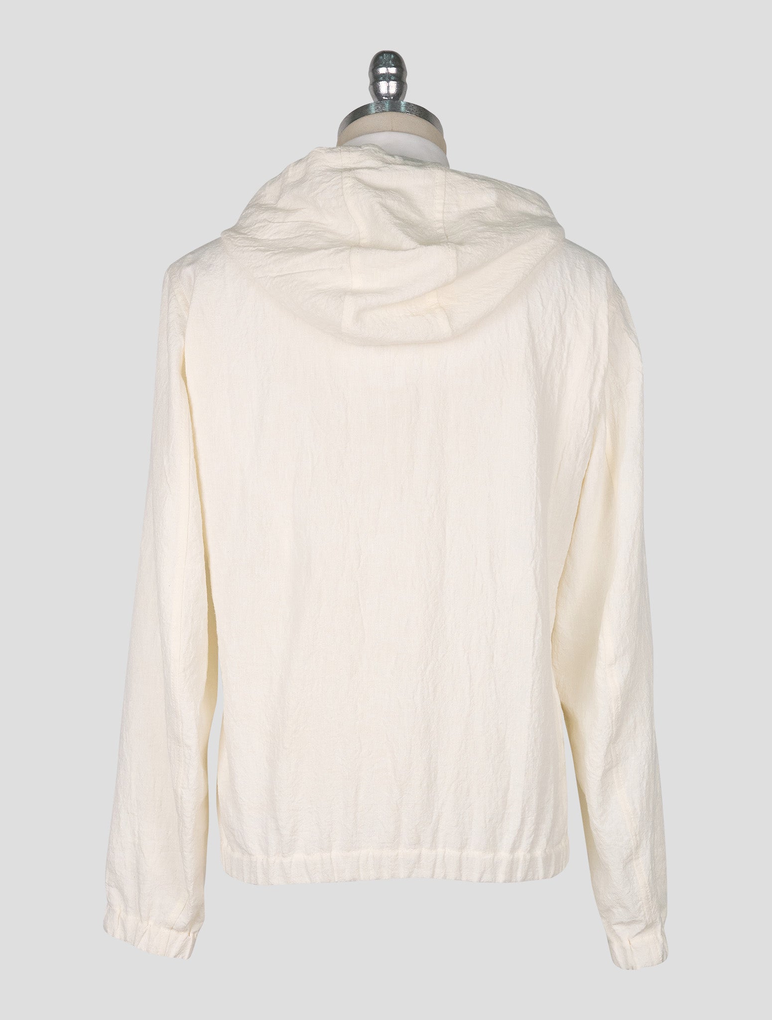 Kiton White Linen Coat