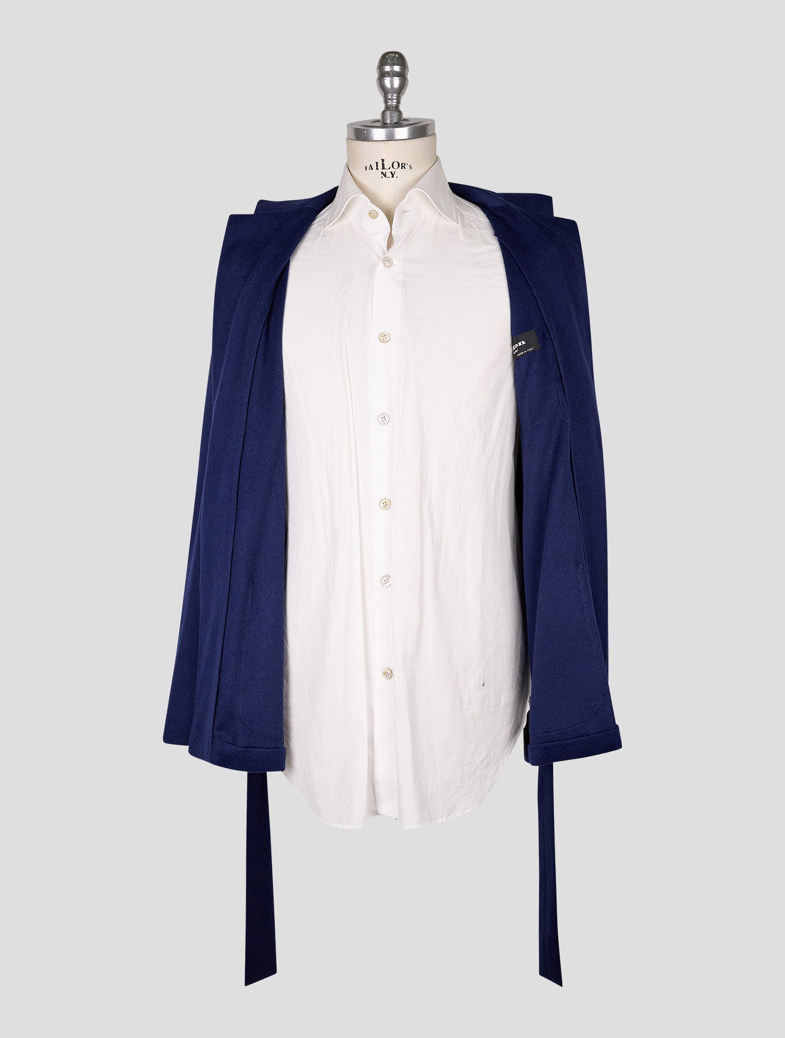 Kiton Blue Cashmere Pa Ea Blazer