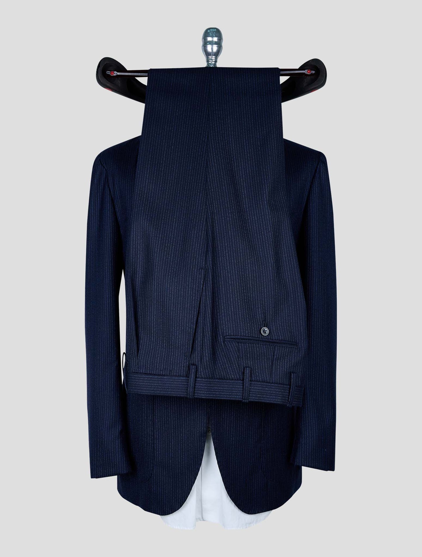 Kiton Blue Cashmere Suit