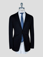 Kiton Black Virgin Wool 12,9 Micron Suit