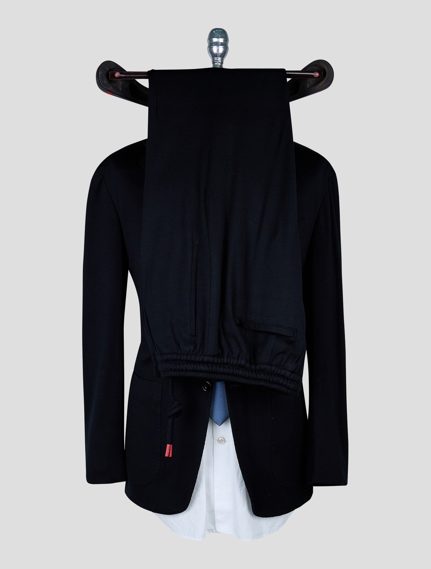 Kiton Black Virgin Wool 12,9 Micron Suit