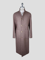 Kiton Brown Cashmere Overcoat