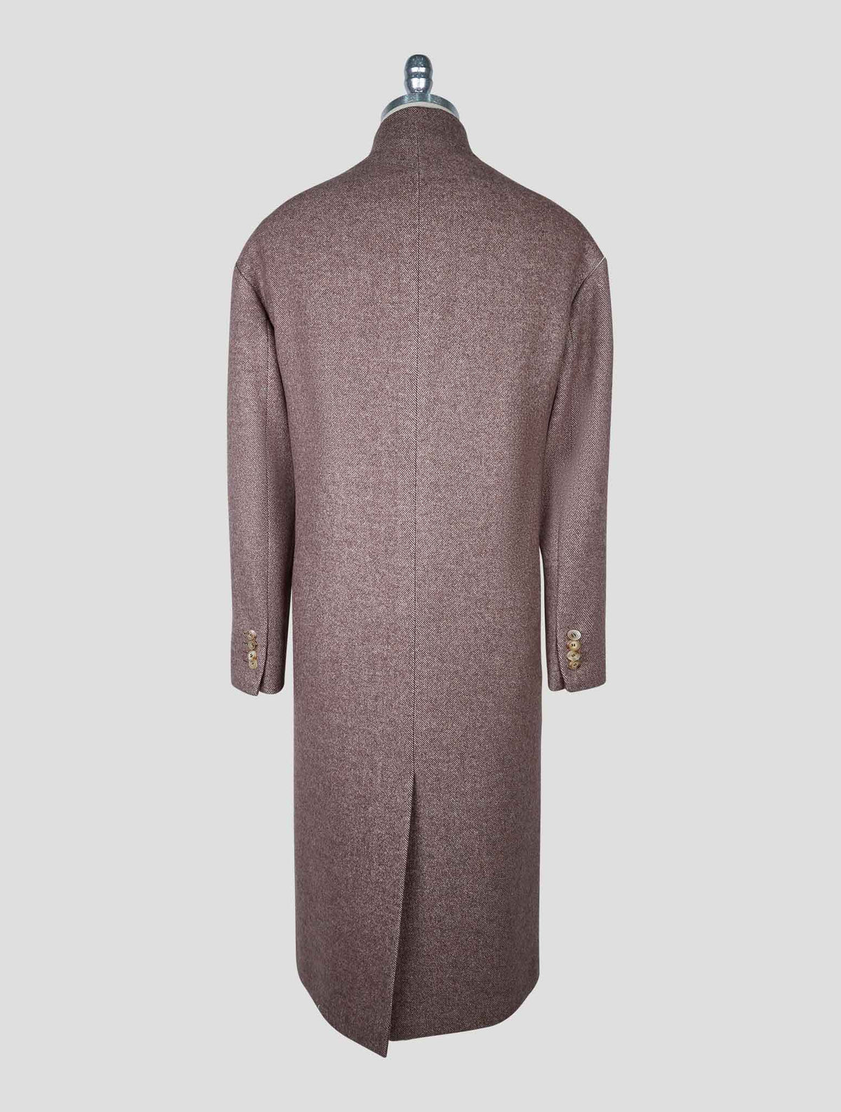 Kiton Brown Cashmere Overcoat