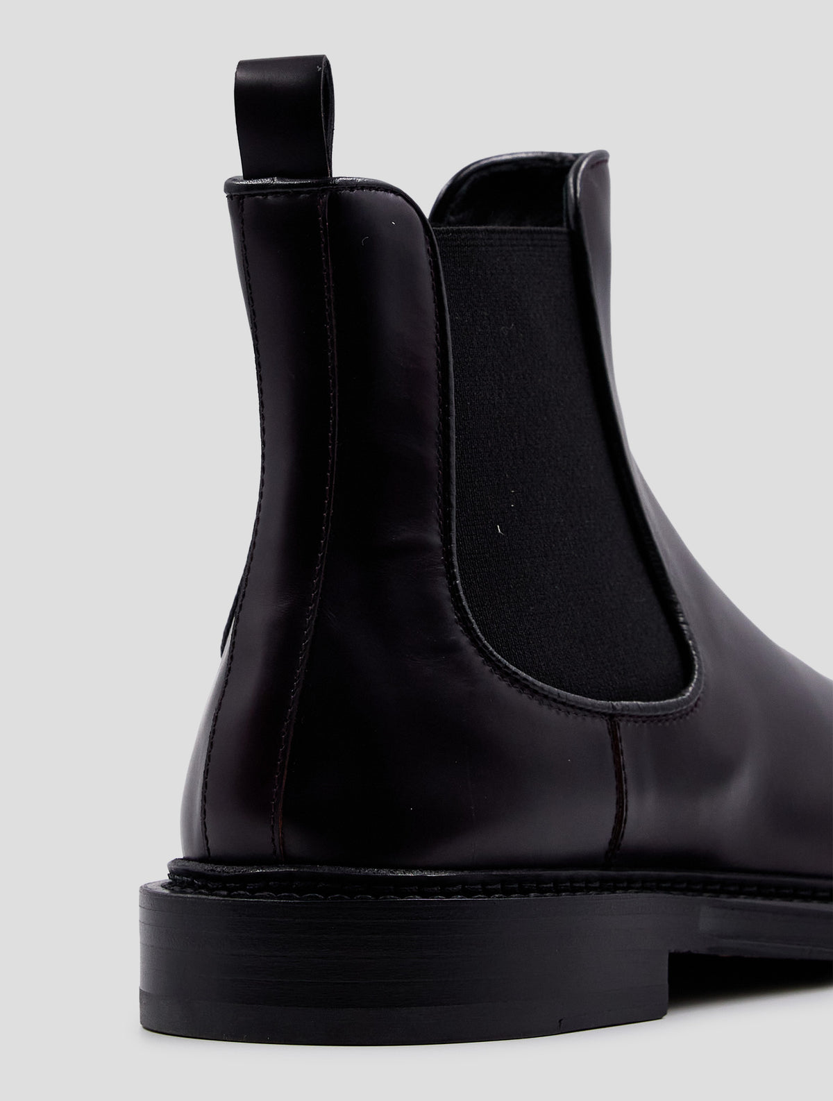 Kiton Burgundy Leather Boots
