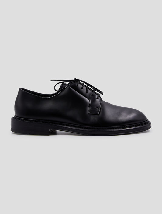 Kiton Black Leather Dress Shoes