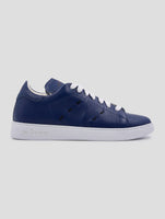 Kiton Blue Leather Sneakers