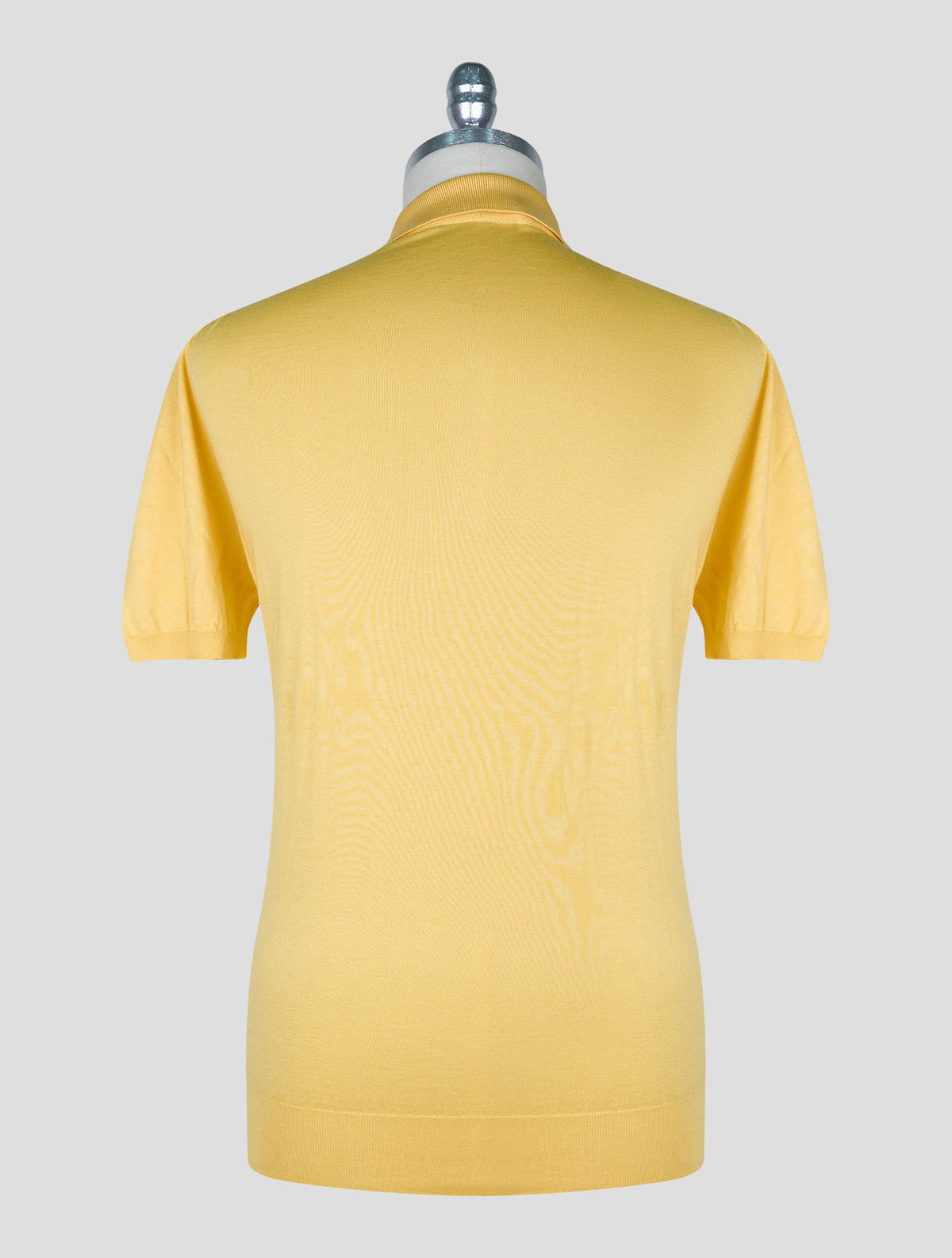 Kiton Yellow Cotton Polo