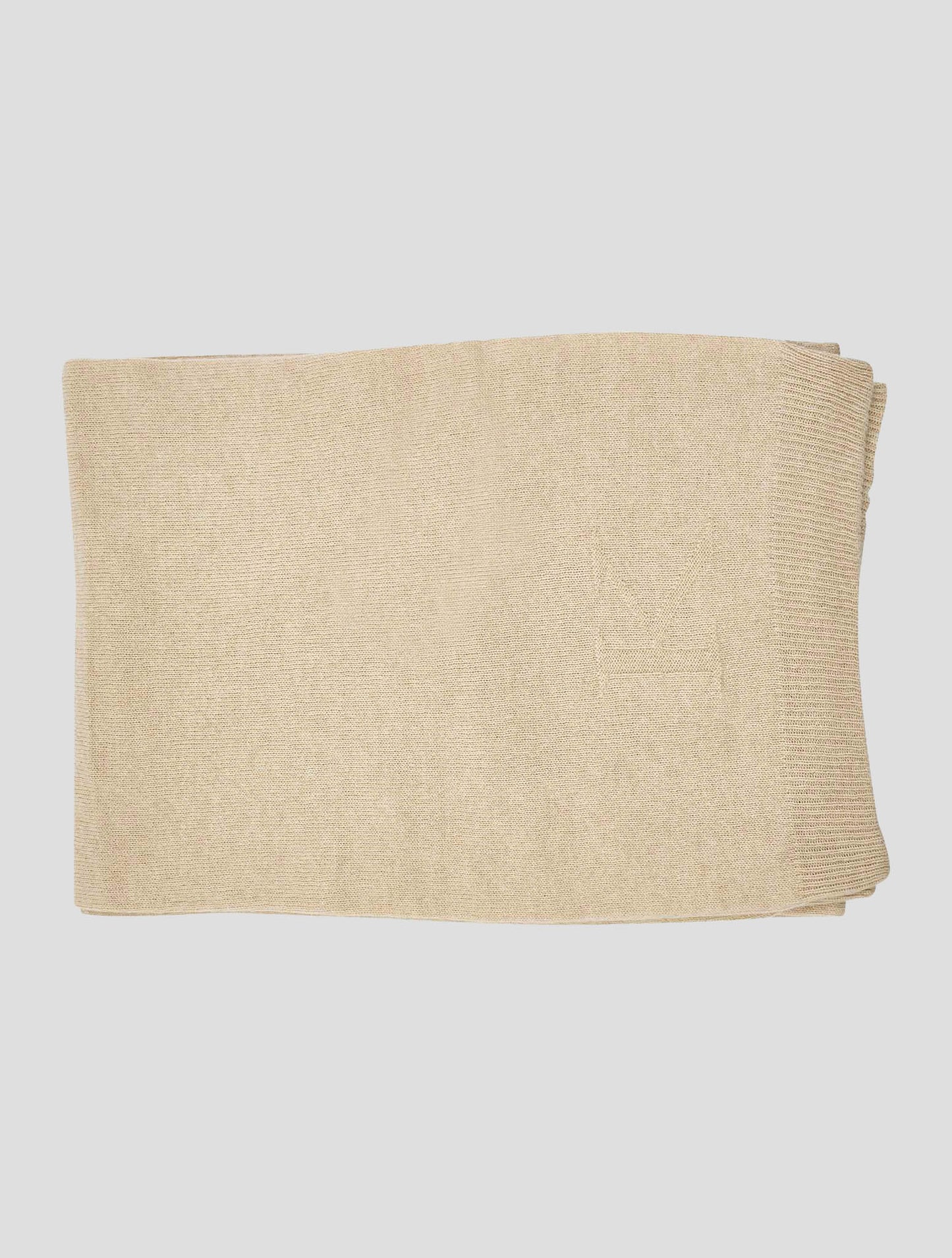Kiton Beige Cashmere Scarf 30x180