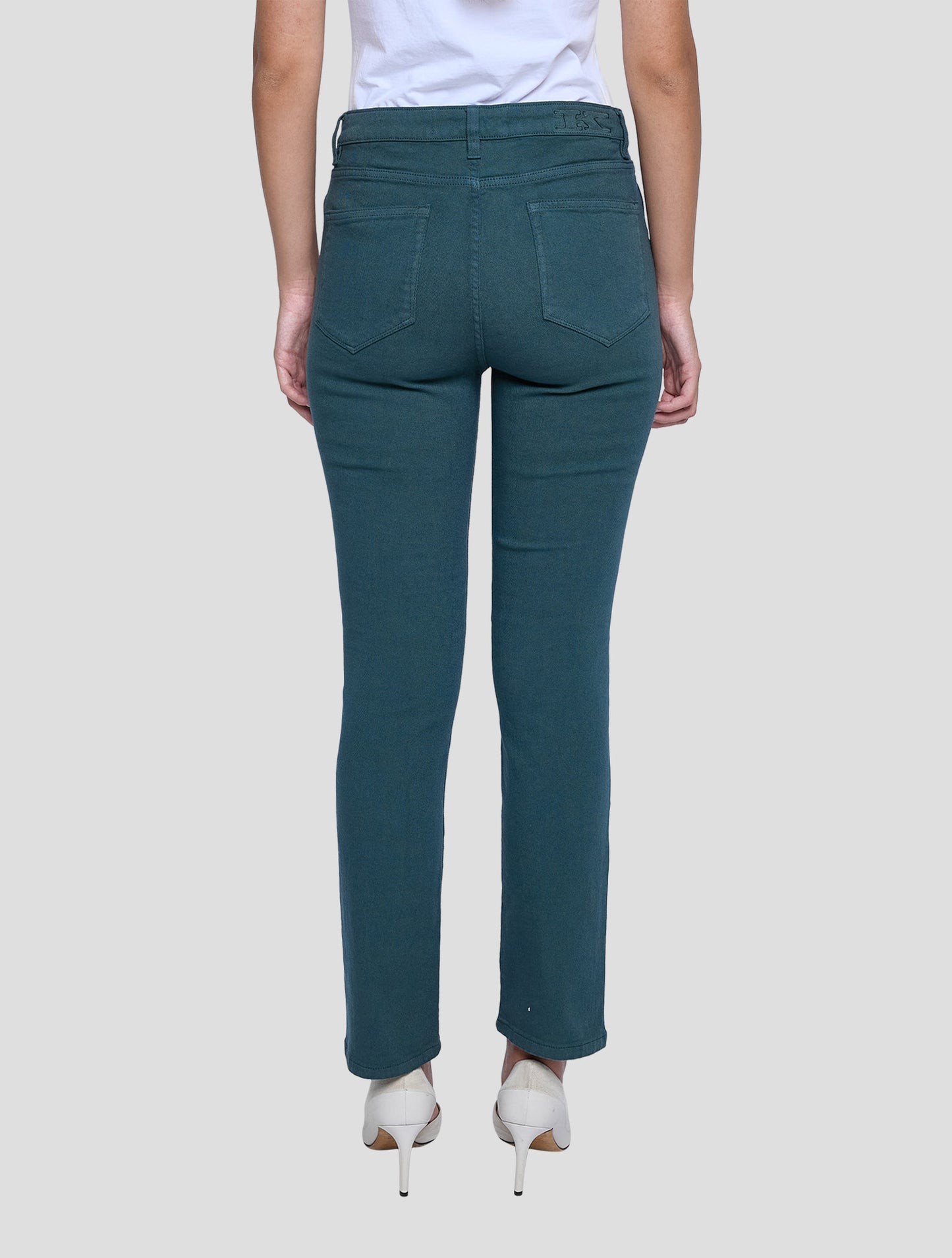 Kiton Green Cotton Cashmere Ea Jeans Women