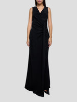 Kiton Dark Blue Ta Pe Dress Women