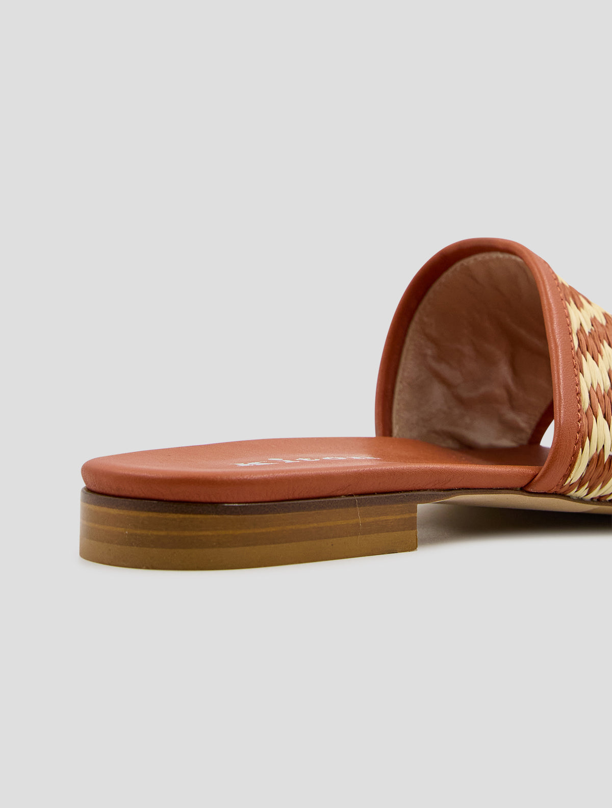 Kiton Brown Beige Leather Viscose Cotton Sandals Women