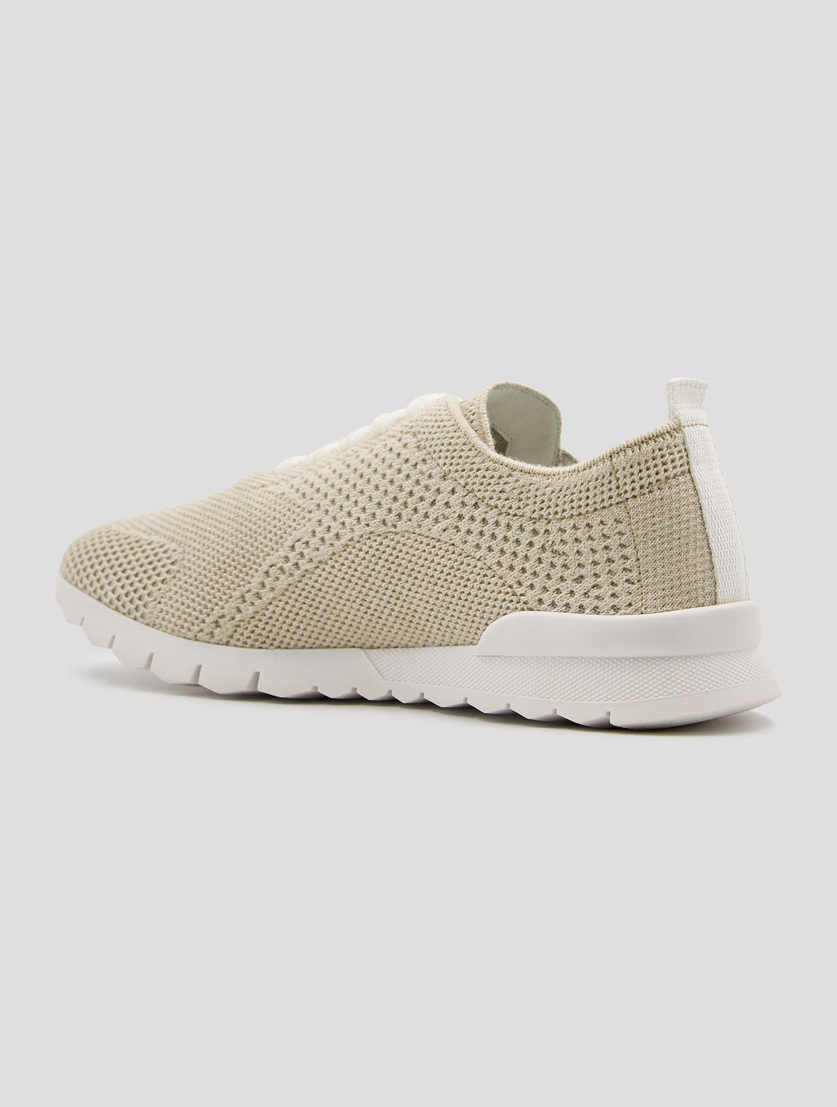 Kiton Beige Cashmere Pl Sneakers Women