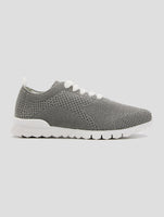Kiton Gray Cashmere Pl Sneakers Women