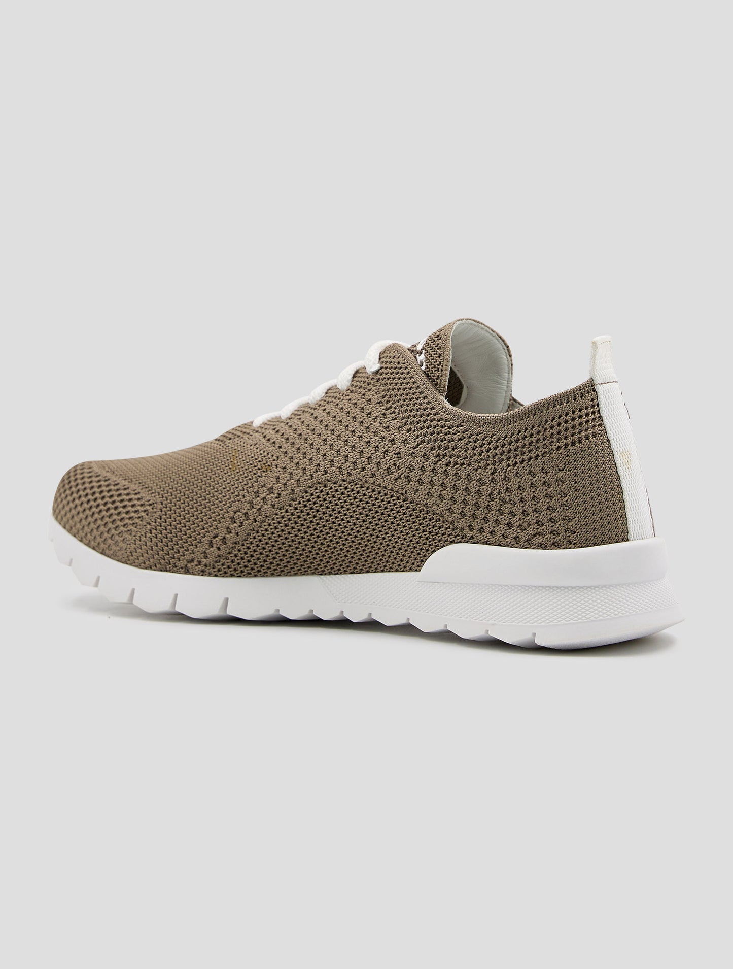 Kiton Brown Cotton Ea Sneakers Women