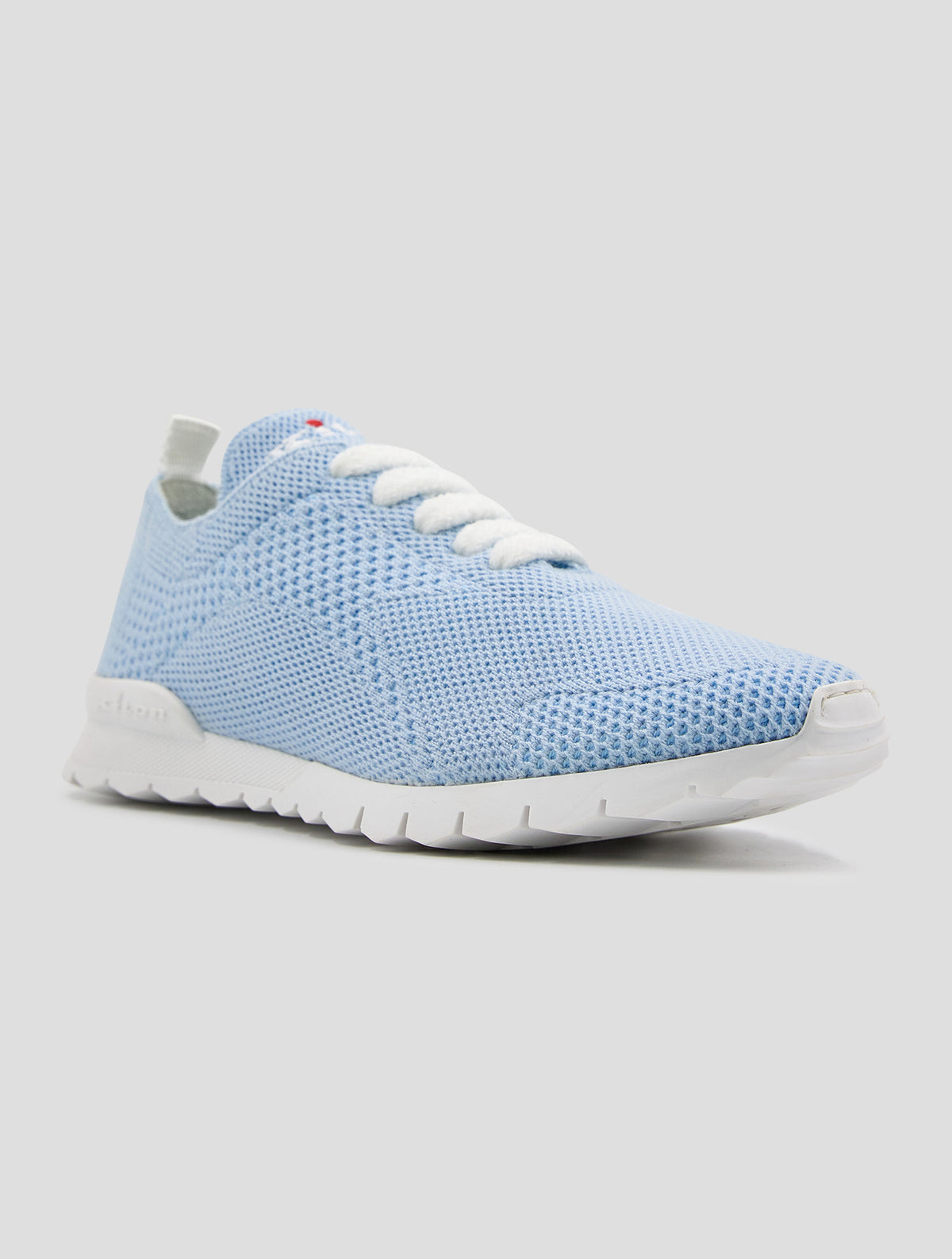 Kiton Light Blue Cashmere Pl Sneakers Women