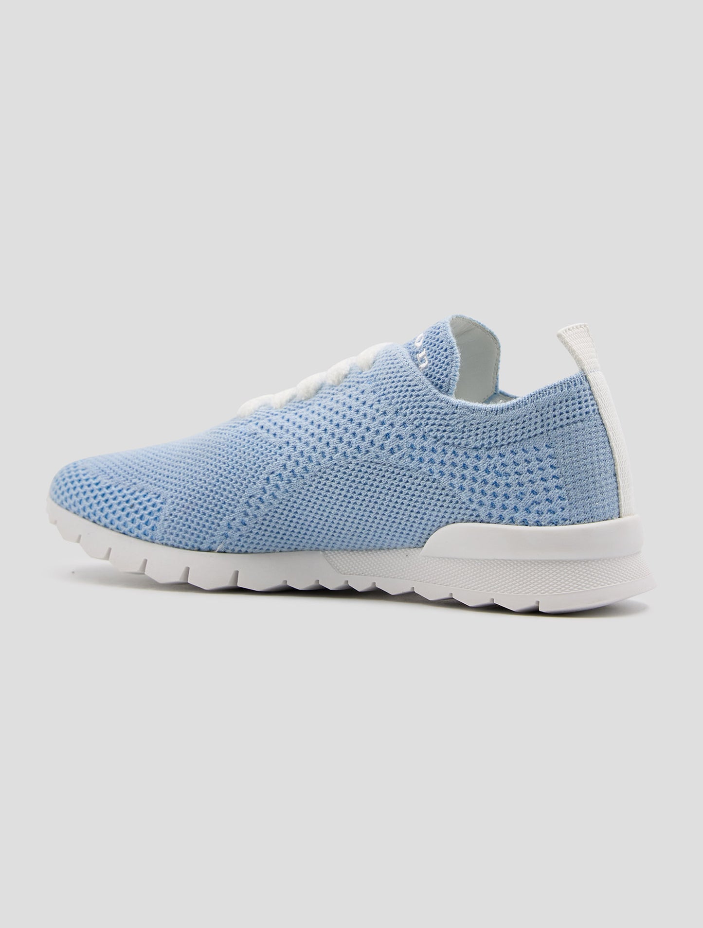 Kiton Light Blue Cashmere Pl Sneakers Women