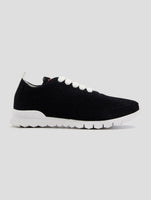 Kiton Black Cashmere Pl Sneakers Women