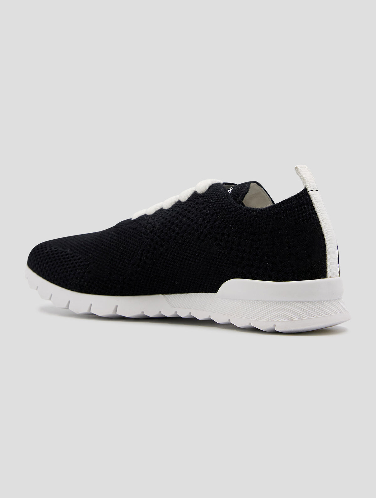 Kiton Black Cashmere Pl Sneakers Women