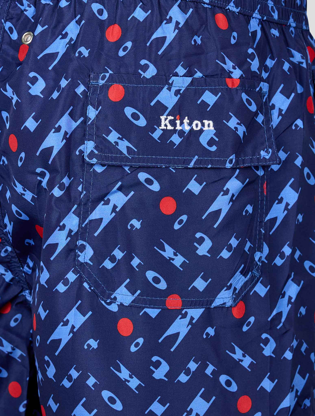 Kiton Blue Pl Swim Trunks