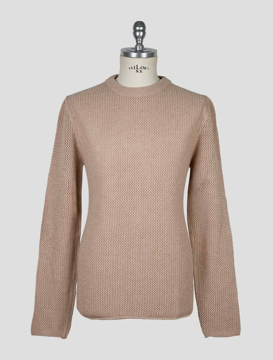Kiton Brown Cashmere Sweater Crewneck