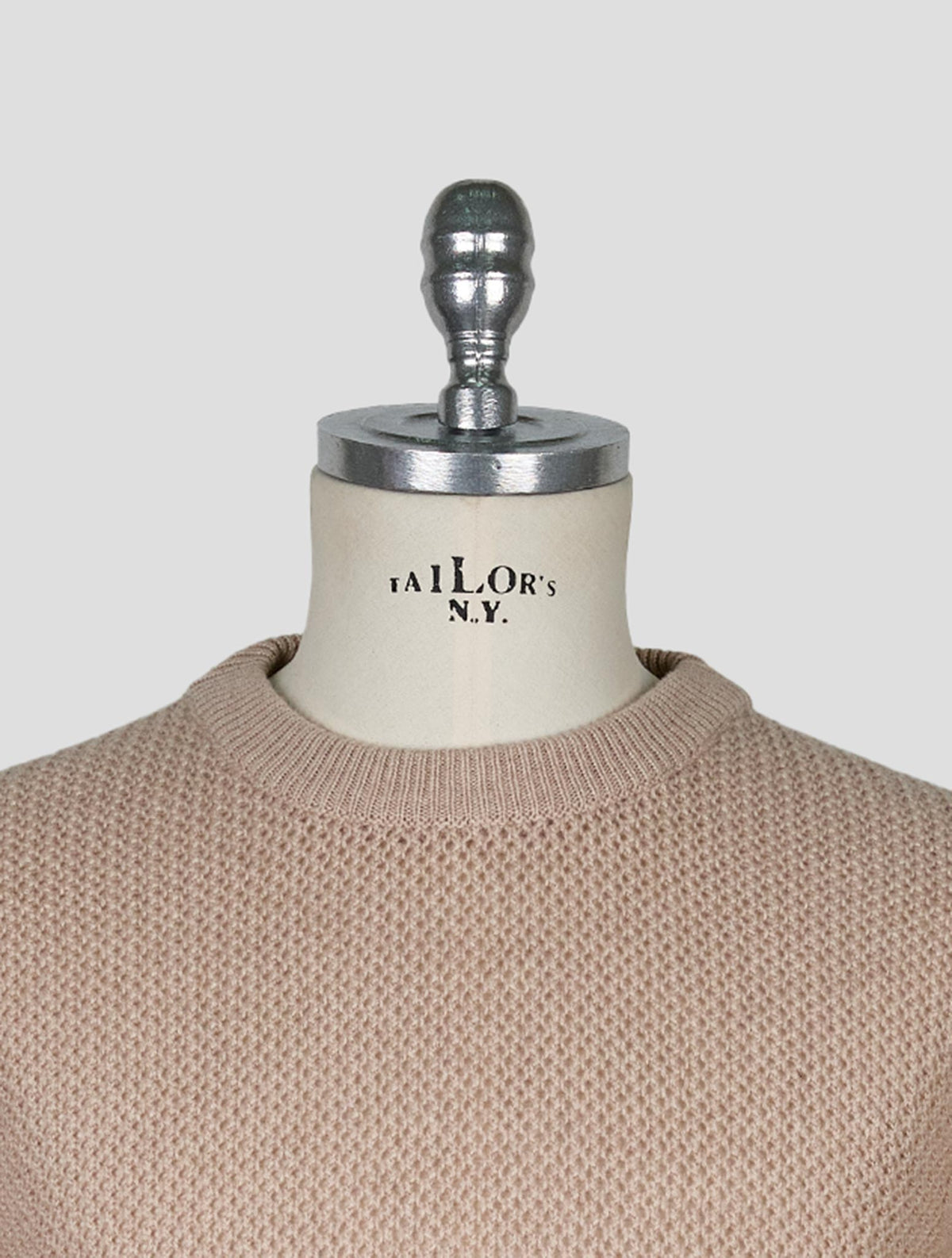 Kiton Brown Cashmere Sweater Crewneck
